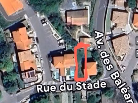 terrain constructible laroque  les albert