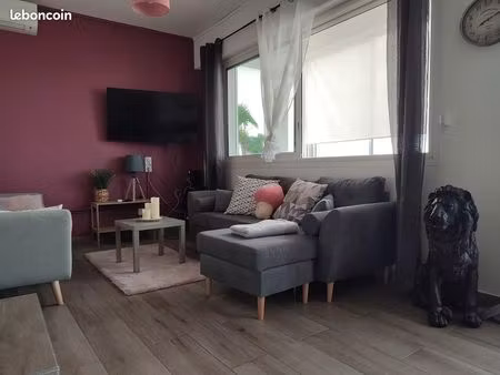 grand appartement vue mer le barcarès village