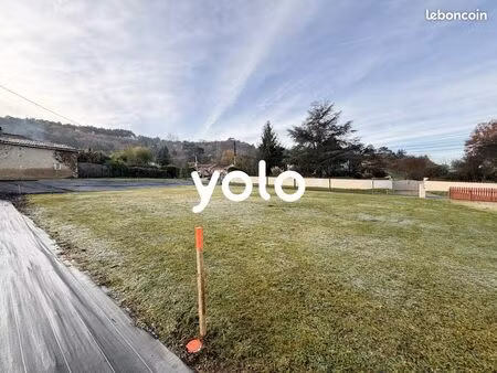 terrain 850 m² razac-sur-l'isle