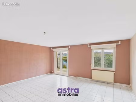 ? roppentzwiller - maison 100m² à personnaliser - jardin 222m² + garage