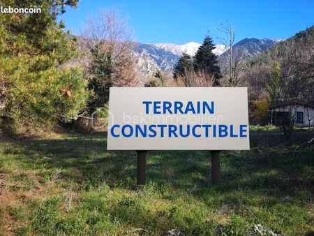 terrain 3 680 m² vernet les bains