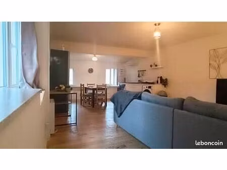 immeuble de 2 appartements t3 meublés