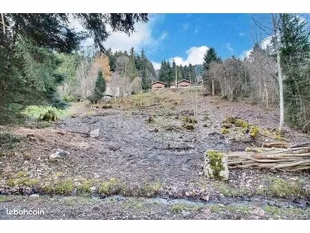 terrain 1114 m² thollon les memises