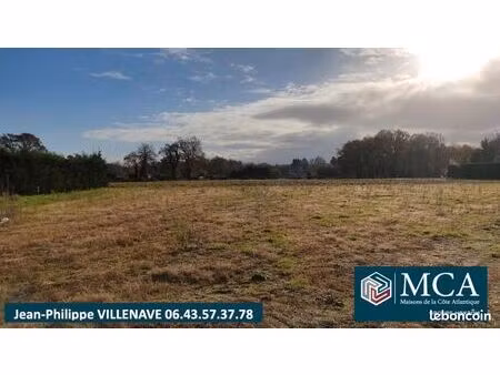 terrain 1 030 m² haut mauco