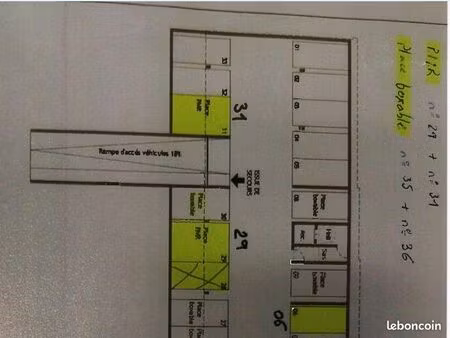 grande place de parking sécurisée en sous‑sol – résidence privée – faches‑thumesnil