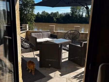 maison vue sur la garonne - 70m2 + terrasse 30m2 + grand garage