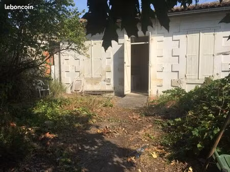 maison - 42 m2 - 2 pièces - jardin 115m2- hypercentre