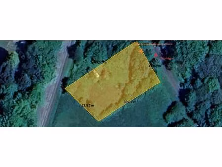 terrain constructible viabilisé à vendre