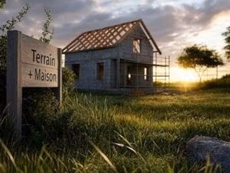 terrain constructible à vendre