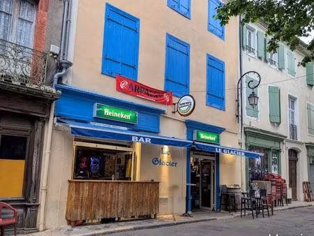 vente bar le glacier - fond de commerce + immeuble