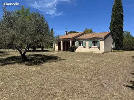 ? maison 100m2 plain pied sur 950m2 de terrain ?