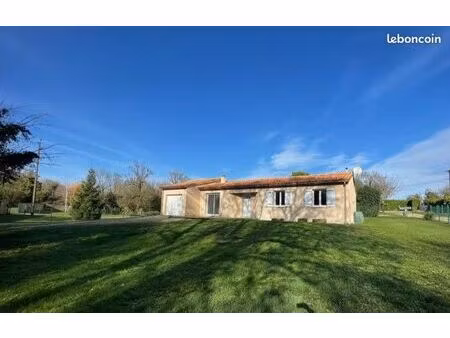 maison plain pied avec jardin