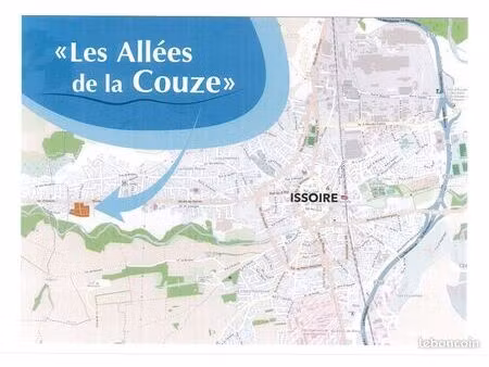 terrain 450 m² à issoire