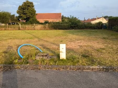 terrain à bâtir 1069 m2 viabilisé cambrai