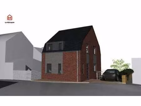 terrain à bâtir dans une rue très calme de thuin