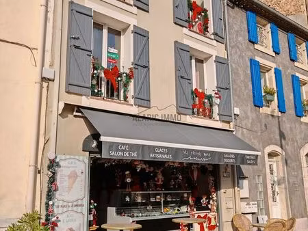 fonds de commerce  glacier  salon de thé 100 m² leucate