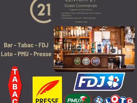fonds de commerce bar  tabac lampaul plouarzel