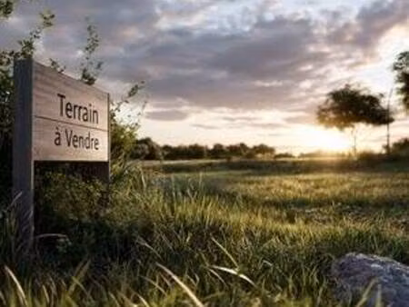 terrain constructible à vendre