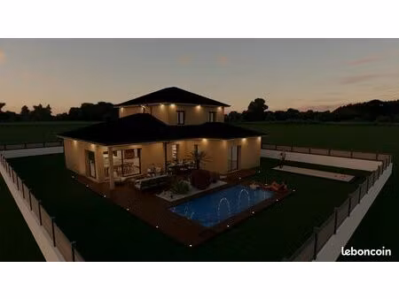 maison neuve 145 m2 – prestations haut de gamme – maître d’œuvre