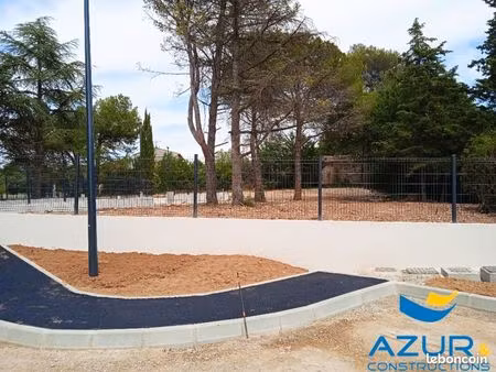 terrain 804 m² la bastide des jourdans