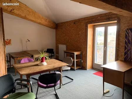 bureau privatif tout équipé – 10 min tgv mâcon – à la journée ou au mois