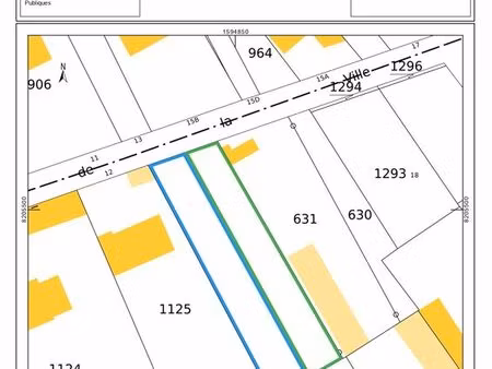 a vendre - terrains à bâtir