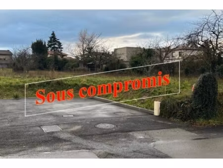 annonce terrain à vendre