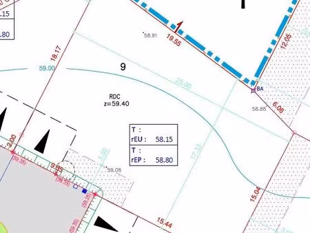 terrain 450 m² sainte-foy