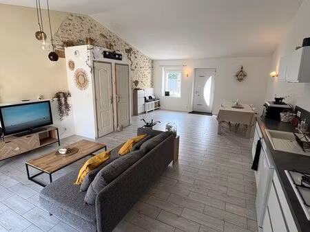 maison rénovée 4 pièces – 75 m² – jardin clos – la chapelle-heulin