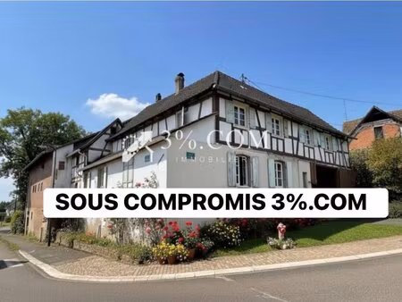 en vente maison 160 m² – 159 000 € |waltenheim-sur-zorn