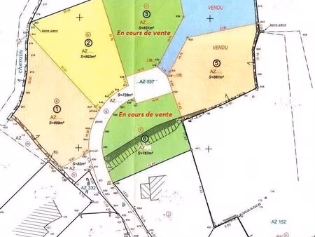 terrains viabilisés avec vue exceptionnelle