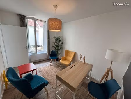 dernier jour dispo - cabinet thérapeute 14 m² à louer lumineux - métro charenton-écoles (l