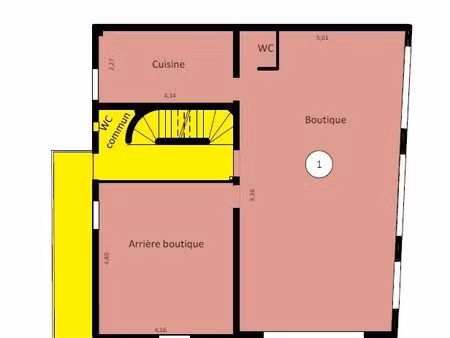 local commercial 73 m² + grande cave – villejuif