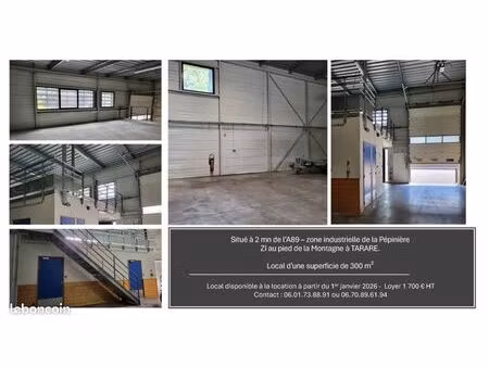 local d’activité 300 m2