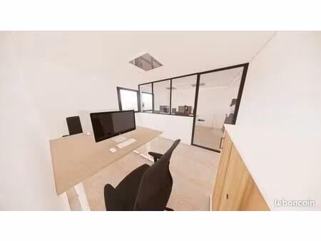 bureau privé 1 à 2 postes de travail - en espace de coworking à rezé