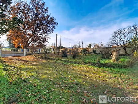 terrain cubzac les ponts 650 m2