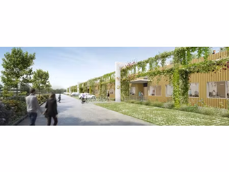 projet de parc d'activité neuf à osny. bâtiments