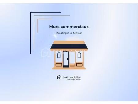 boutique de 50 m² à melun