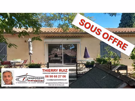 maison lancon de provence 86 m2 sur terrain 1060 m2