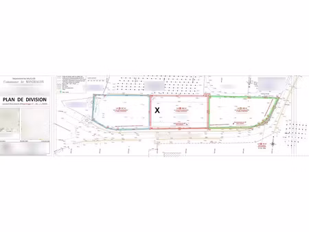 vente terrain 964 m² à mondragon (84430)  121 500 €