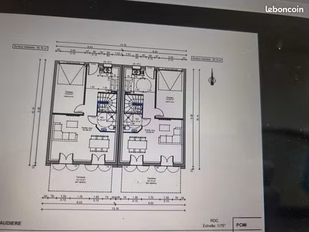 à louer à l'année – maison t4 saint pée sur nivelle