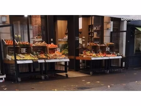 commerce de fruits & légumes / fonds de commerce ou société