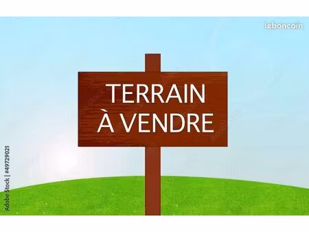 terrain à vendre