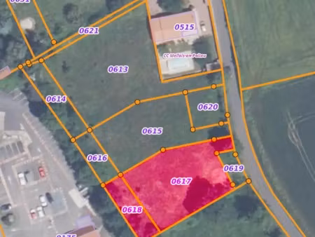 terrain à bâtir 1300 m²