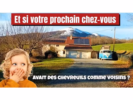 vente maison 8 pièces 130 m² à la motte-d'aveillans (38770)  580 000 €