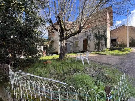 maison à finir avec hangar et parc ( +puits)