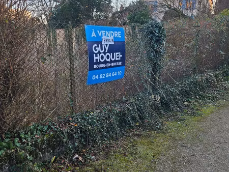 terrain bourg en bresse 871 m2