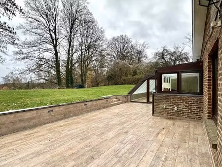 maison à louer avec garage et terrasse   arquennes (vbd64790)