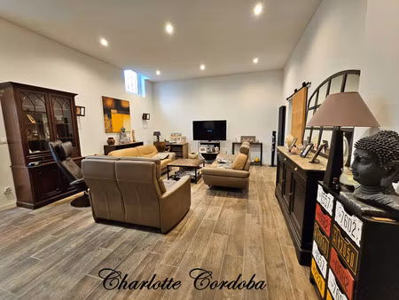 maison de caractère en pierre – volumes généreux au cœur de sérignac-sur-garonne