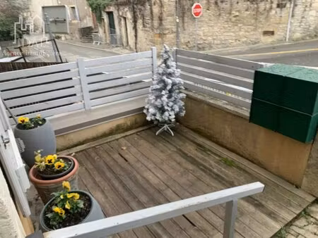 appartement 36 m² de plain-pied.